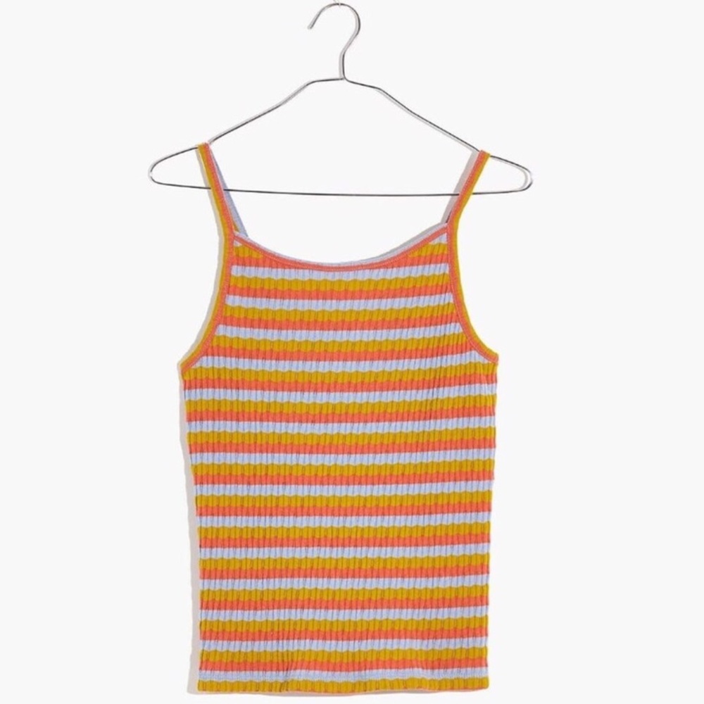 Madewell Tie-Back Tank Top NWT - Picture 9 of 14
